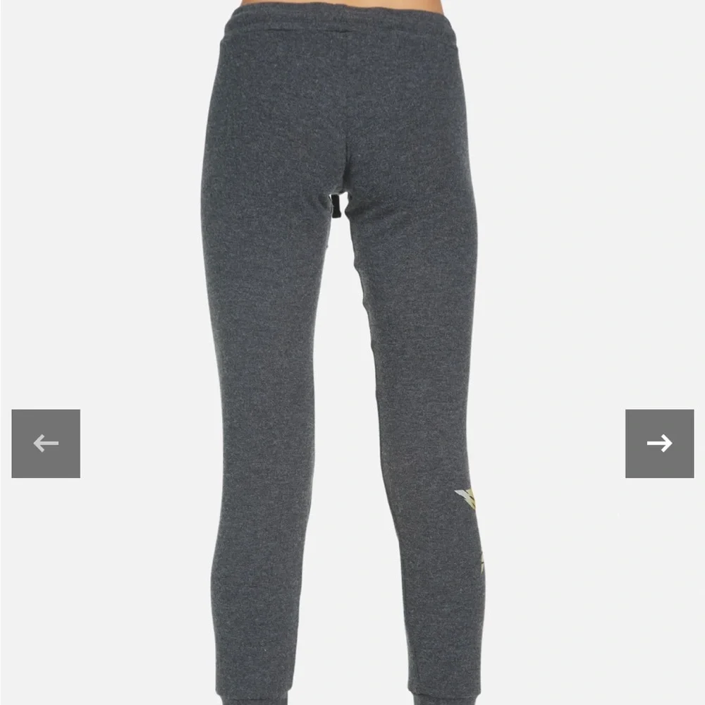 NWT Lauren Moshi Kizzy Tiger Tongue Crop sweatpants XS - Picture 4 of 12